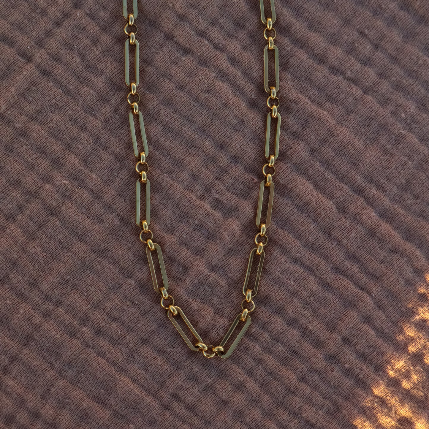 Newport Gold Chain Necklace