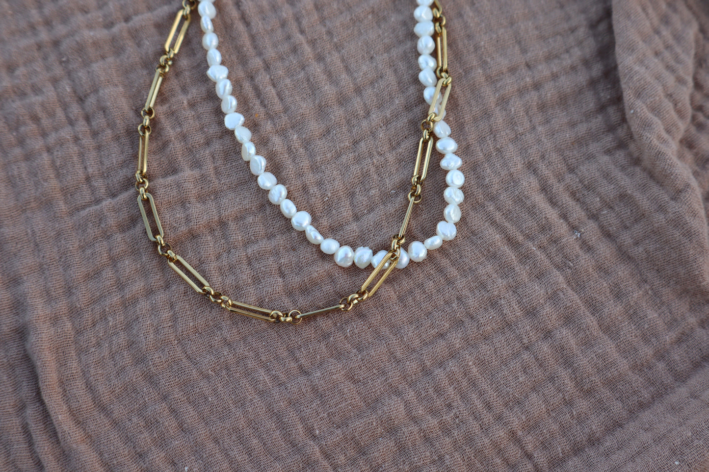 Newport Gold Chain Necklace