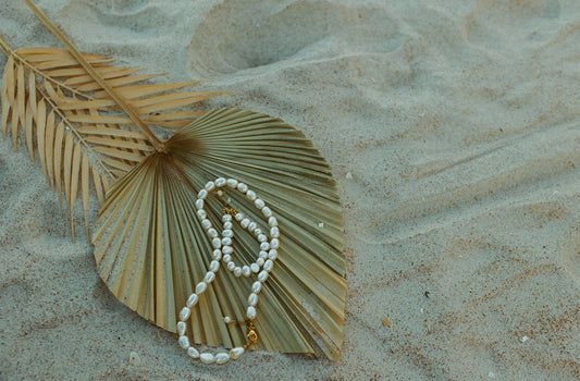 Charleston Pearl Beaded Necklace