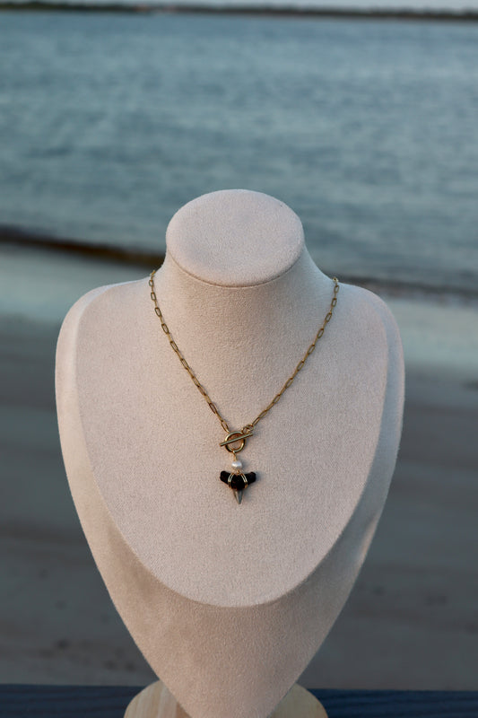 Ponce Shark Tooth Toggle Necklace